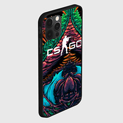 Чехол для iPhone 12 Pro Max CS GO hyper beast skin, цвет: 3D-черный — фото 2