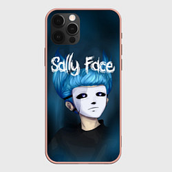 Чехол для iPhone 12 Pro Max Sally Face, цвет: 3D-светло-розовый