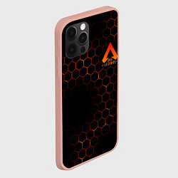 Чехол для iPhone 12 Pro Max Apex Legends: Orange Carbon, цвет: 3D-светло-розовый — фото 2