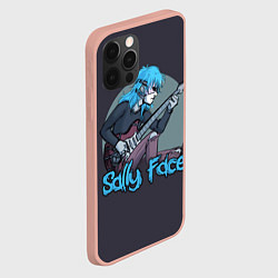 Чехол для iPhone 12 Pro Max Sally Face: Rock, цвет: 3D-светло-розовый — фото 2