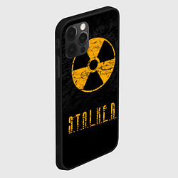 Чехол для iPhone 12 Pro Max STALKER: Radioactive, цвет: 3D-черный — фото 2