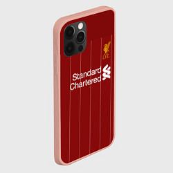 Чехол для iPhone 12 Pro Max Virgil van Dijk 19-20 форма, цвет: 3D-светло-розовый — фото 2