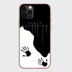 Чехол для iPhone 12 Pro Max DEATH STRANDING, цвет: 3D-светло-розовый