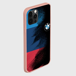 Чехол для iPhone 12 Pro Max BMW, цвет: 3D-светло-розовый — фото 2
