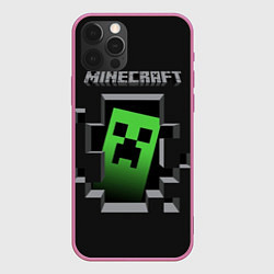 Чехол iPhone 12 Pro Max Minecraft Creeper