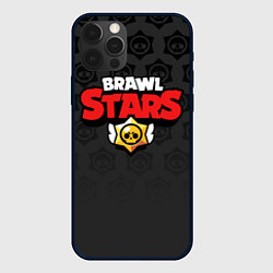 Чехол iPhone 12 Pro Max Brawl Stars: Black Team