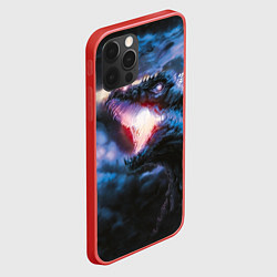 Чехол для iPhone 12 Pro Max Годзилла, цвет: 3D-красный — фото 2