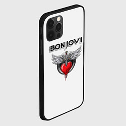 Чехол для iPhone 12 Pro Max Bon Jovi, цвет: 3D-черный — фото 2