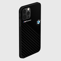 Чехол для iPhone 12 Pro Max BMW, цвет: 3D-черный — фото 2