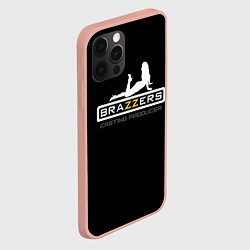 Чехол для iPhone 12 Pro Max Brazzers casting producer, цвет: 3D-светло-розовый — фото 2