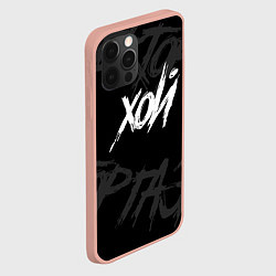 Чехол для iPhone 12 Pro Max Сектор Газа - ХОЙ, цвет: 3D-светло-розовый — фото 2