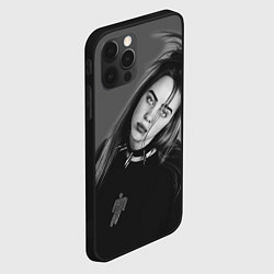 Чехол для iPhone 12 Pro Max BILLIE EILISH, цвет: 3D-черный — фото 2