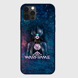 Чехол для iPhone 12 Pro Max Warframe game logo, цвет: 3D-черный