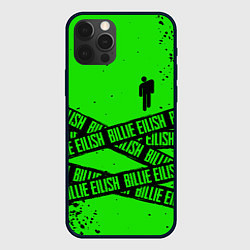 Чехол для iPhone 12 Pro Max BILLIE EILISH: Green & Black Tape, цвет: 3D-черный