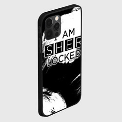 Чехол для iPhone 12 Pro Max Sherlock, цвет: 3D-черный — фото 2