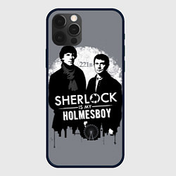 Чехол для iPhone 12 Pro Max Sherlock Holmesboy, цвет: 3D-черный