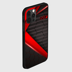 Чехол для iPhone 12 Pro Max Mass Effect N7, цвет: 3D-черный — фото 2