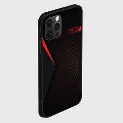 Чехол для iPhone 12 Pro Max Mass Effect N7, цвет: 3D-черный — фото 2