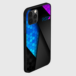 Чехол для iPhone 12 Pro Max Mass Effect N7, цвет: 3D-черный — фото 2