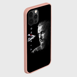 Чехол для iPhone 12 Pro Max Vikings, цвет: 3D-светло-розовый — фото 2