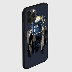 Чехол для iPhone 12 Pro Max Doctor Who, цвет: 3D-черный — фото 2