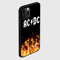 Чехол для iPhone 12 Pro Max AC DC, цвет: 3D-черный — фото 2