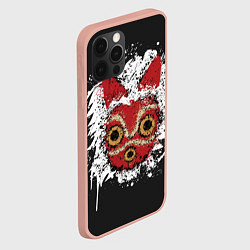 Чехол для iPhone 12 Pro Max Princess Mononoke, цвет: 3D-светло-розовый — фото 2