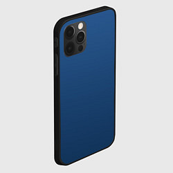 Чехол для iPhone 12 Pro Max 19-4052 Classic Blue, цвет: 3D-черный — фото 2