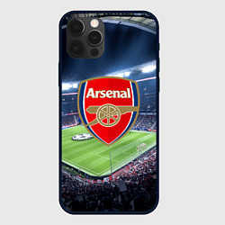 Чехол для iPhone 12 Pro Max FC Arsenal, цвет: 3D-черный