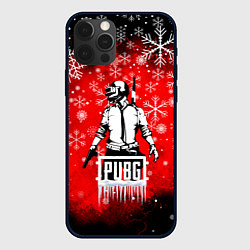 Чехол для iPhone 12 Pro Max PUBG, цвет: 3D-черный