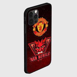 Чехол для iPhone 12 Pro Max Манчестер, цвет: 3D-черный — фото 2