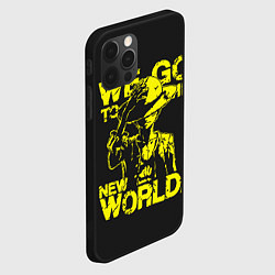 Чехол для iPhone 12 Pro Max One Piece We Go World, цвет: 3D-черный — фото 2