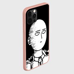 Чехол для iPhone 12 Pro Max ONE-PUNCH MAN, цвет: 3D-светло-розовый — фото 2