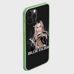 Чехол для iPhone 12 Pro Max BILLIE EILISH, цвет: 3D-салатовый — фото 2