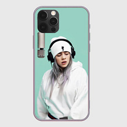 Чехол для iPhone 12 Pro Max BILLIE EILISH, цвет: 3D-серый