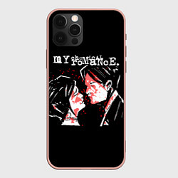 Чехол для iPhone 12 Pro Max My Chemical Romance, цвет: 3D-светло-розовый