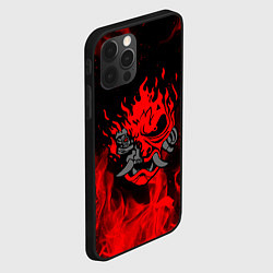 Чехол для iPhone 12 Pro Max CYBERPUNK 2077 KEANU REEVES, цвет: 3D-черный — фото 2