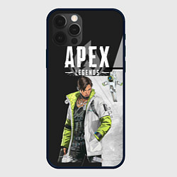 Чехол для iPhone 12 Pro Max Apex Legends, цвет: 3D-черный