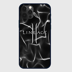 Чехол для iPhone 12 Pro Max LINEAGE 2, цвет: 3D-черный