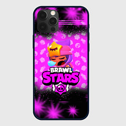 Чехол для iPhone 12 Pro Max BRAWL STARS:SANDY, цвет: 3D-черный