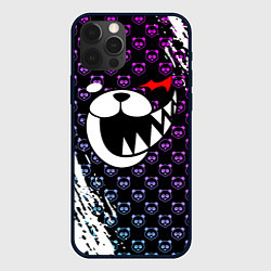 Чехол для iPhone 12 Pro Max MONOKUMA, цвет: 3D-черный