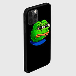 Чехол для iPhone 12 Pro Max Frog, цвет: 3D-черный — фото 2