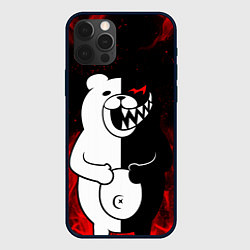 Чехол для iPhone 12 Pro Max MONOKUMA, цвет: 3D-черный