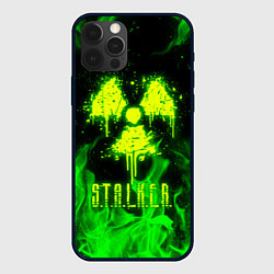 Чехол для iPhone 12 Pro Max STALKER 2, цвет: 3D-черный