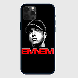 Чехол для iPhone 12 Pro Max Eminem, цвет: 3D-черный