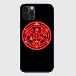 Чехол для iPhone 12 Pro Max Стальной алхимик, цвет: 3D-черный