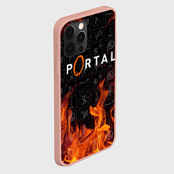 Чехол для iPhone 12 Pro Max PORTAL, цвет: 3D-светло-розовый — фото 2