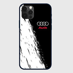 Чехол для iPhone 12 Pro Max AUDI, цвет: 3D-черный
