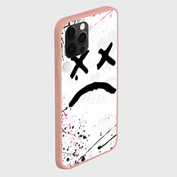 Чехол для iPhone 12 Pro Max LIL PEEP, цвет: 3D-светло-розовый — фото 2