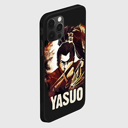 Чехол для iPhone 12 Pro Max Yasuo, цвет: 3D-черный — фото 2